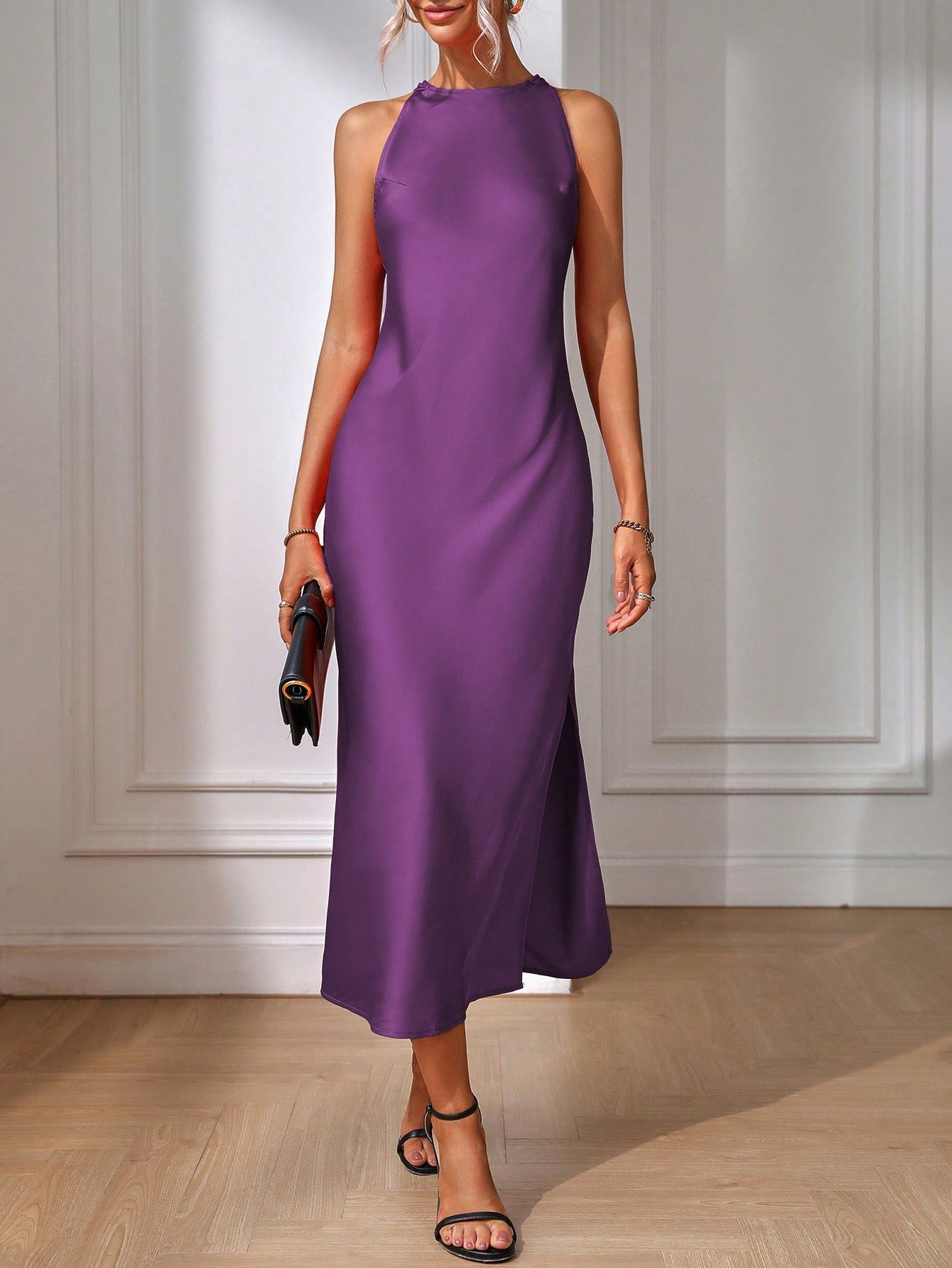 Robe longue sans manches Brielle