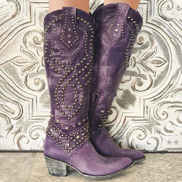 Mary - Bottes hautes western