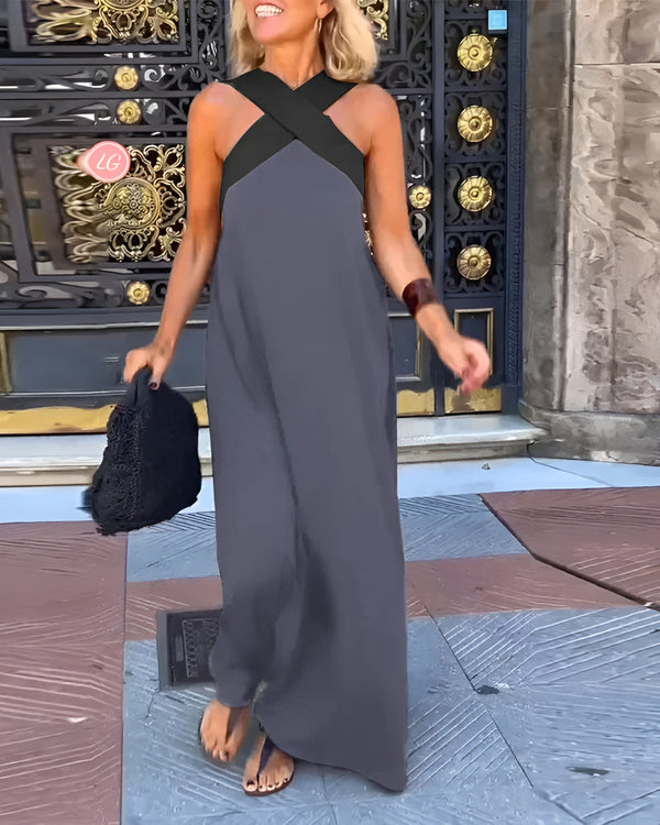 Esther - Robe longue dos nu