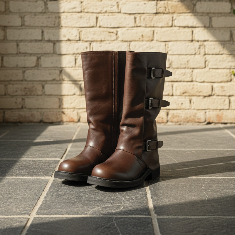 Charlotte - Bottes hautes vintage