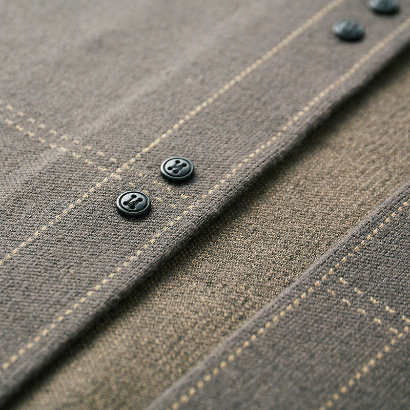 Gilet Jacob en laine mélangée