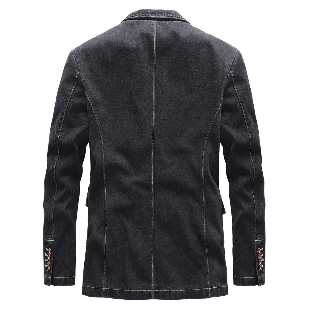 Axel - Blazer en jean décontracté