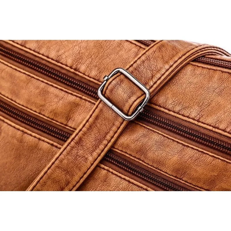 Harlow - Sac bandoulière en cuir végétalien