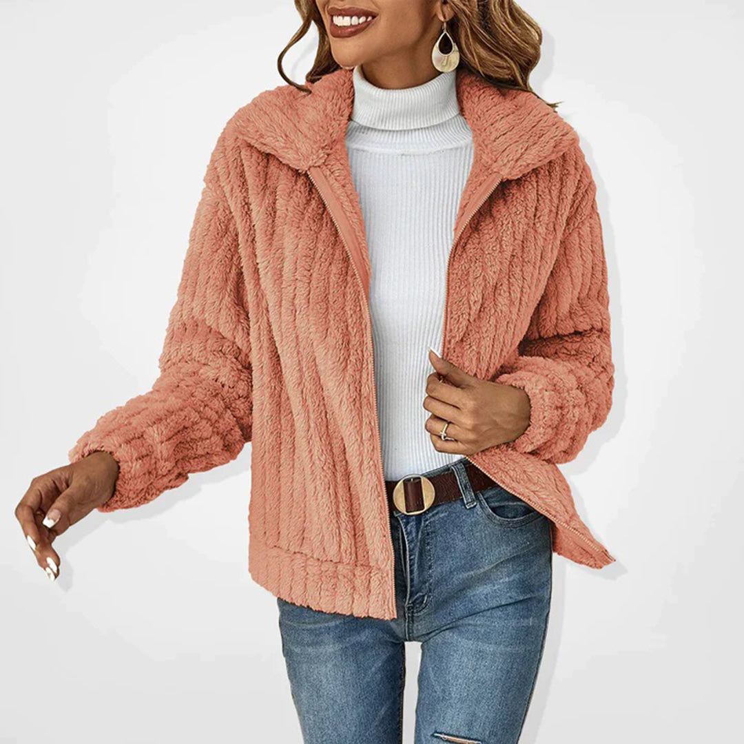Martha - Veste en fausse fourrure