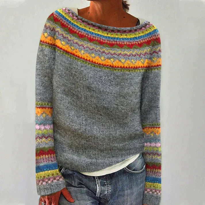 Pull Virginia en maille côtelée