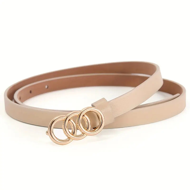 Ceinture ajustable en cuir végétalien Jill