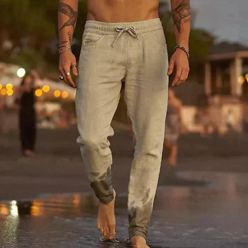 Breezy Linen Beach Pants