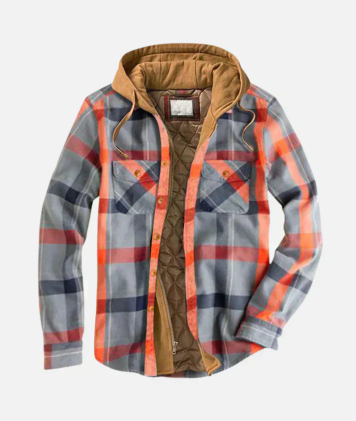 Patchwork Check Jacket