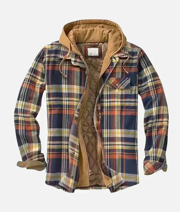 Patchwork Check Jacket