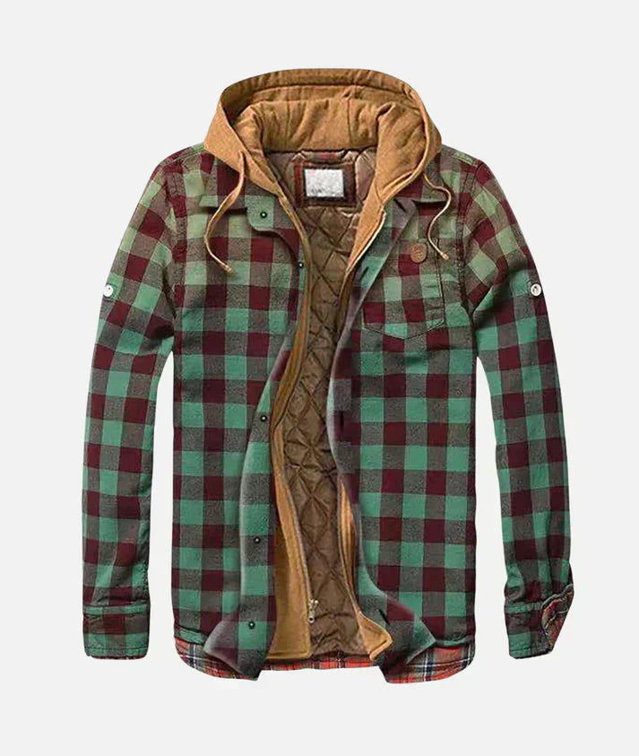 Patchwork Check Jacket