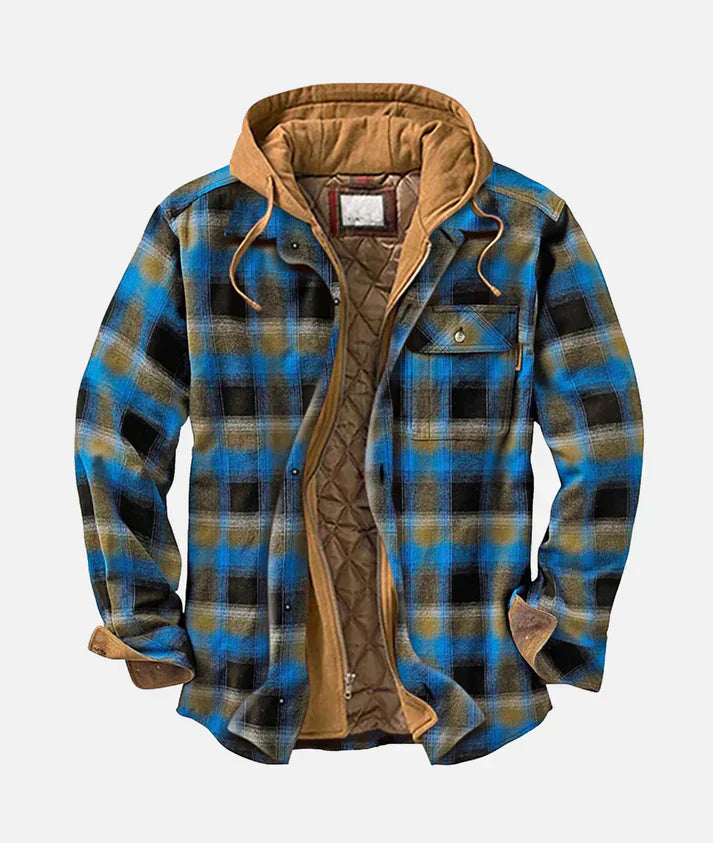Patchwork Check Jacket