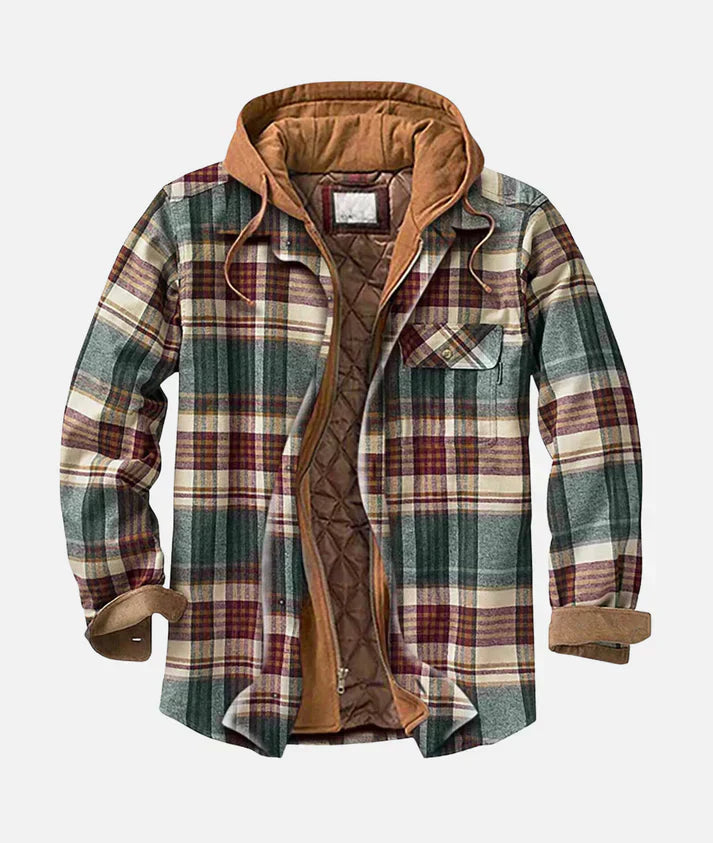 Patchwork Check Jacket