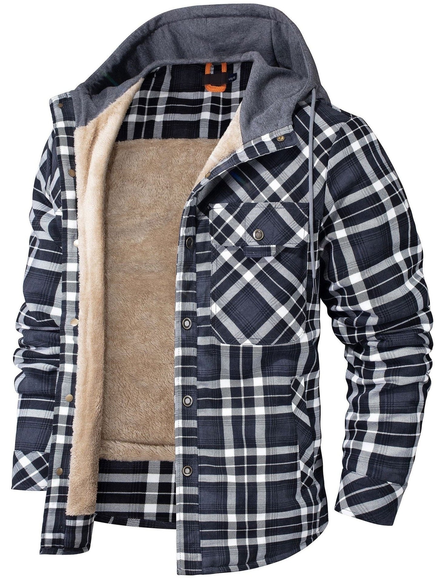 Nolan - Veste à capuche à carreaux
