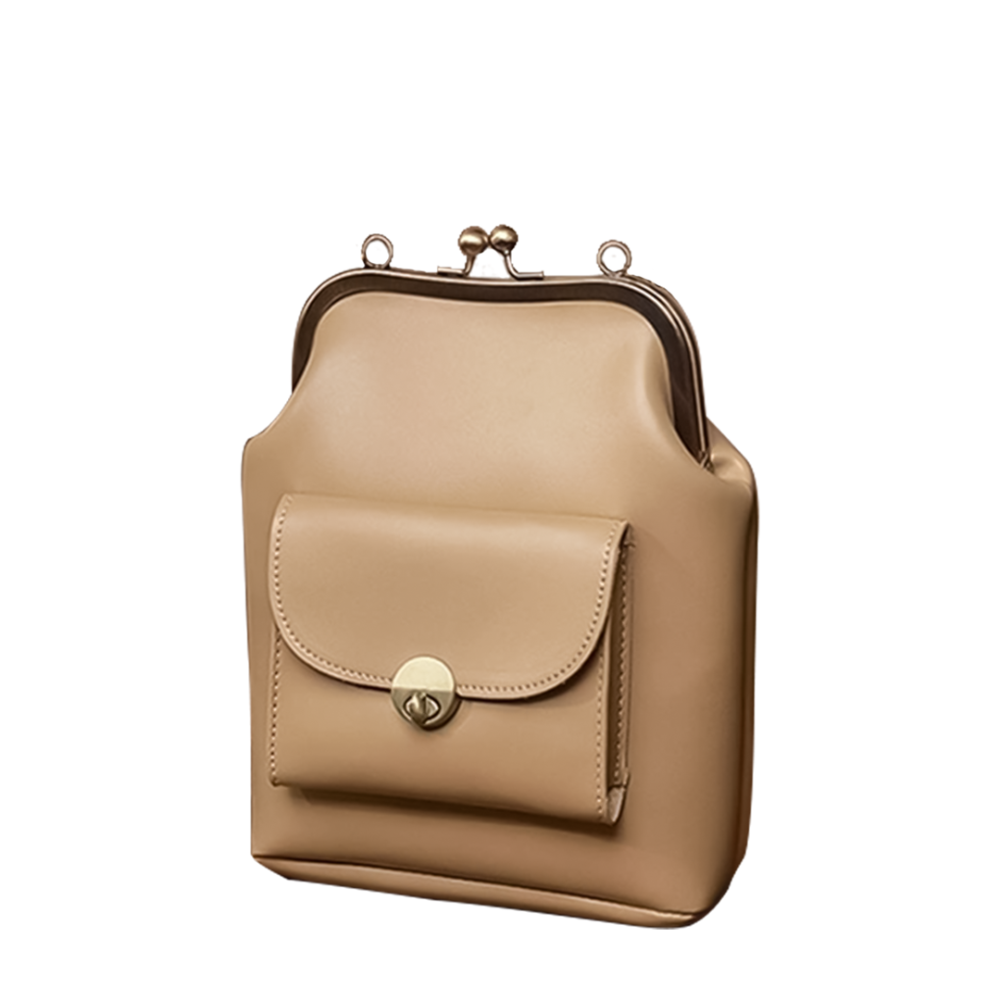Sac à main structuré Diana en cuir végétalien