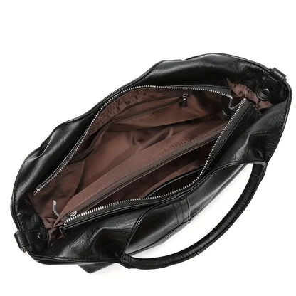 Laurie - Sac à main structuré en cuir végétalien