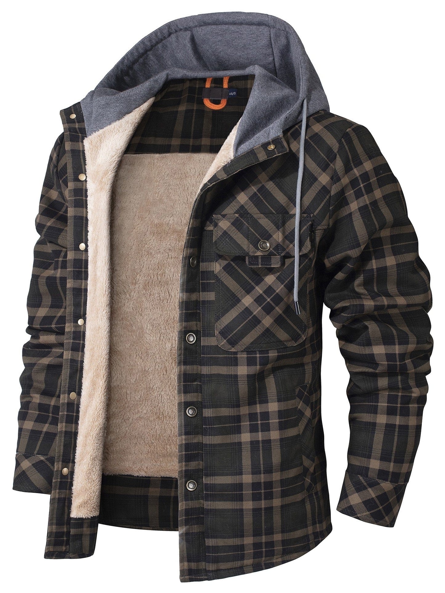 Nolan - Veste à capuche à carreaux
