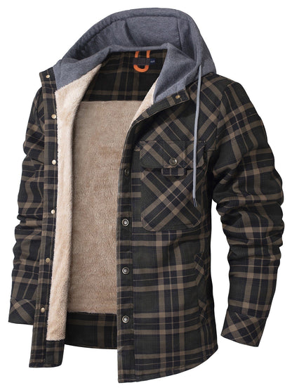 Nolan - Veste à capuche à carreaux