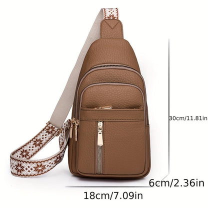 Sac bandoulière Margaret en cuir végétalien