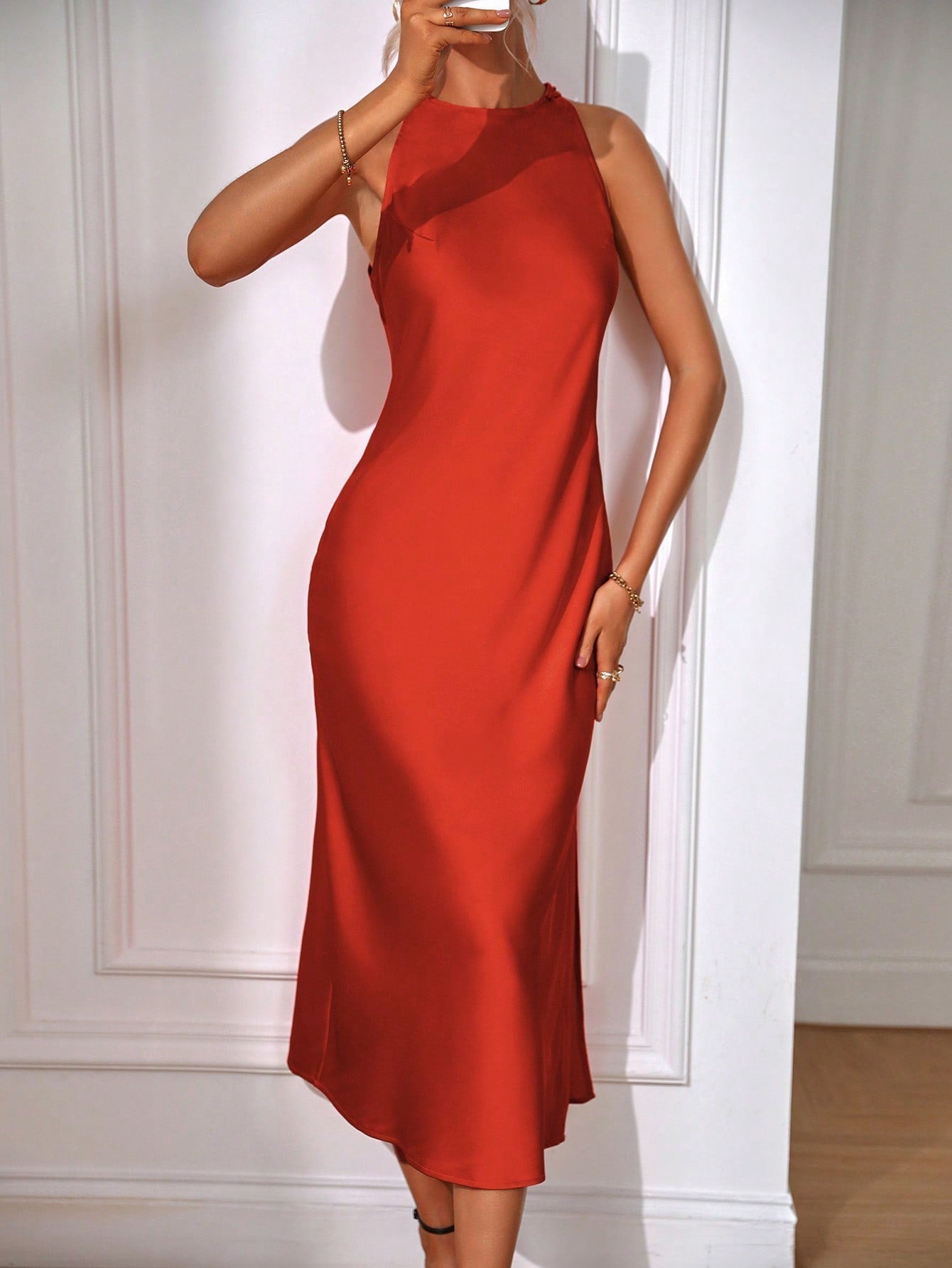 Robe longue sans manches Brielle