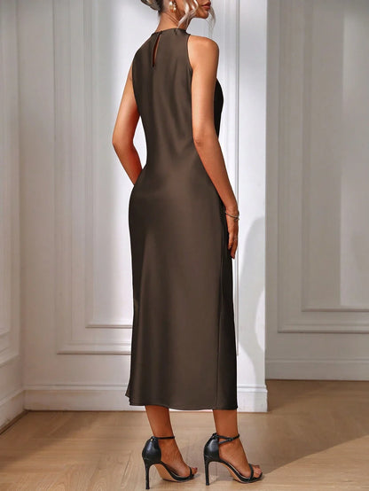 Robe longue sans manches Brielle