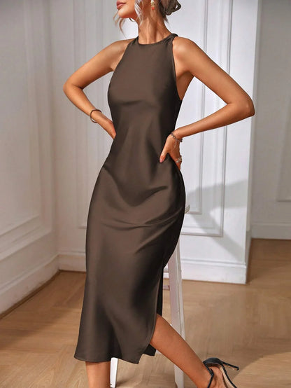 Robe longue sans manches Brielle