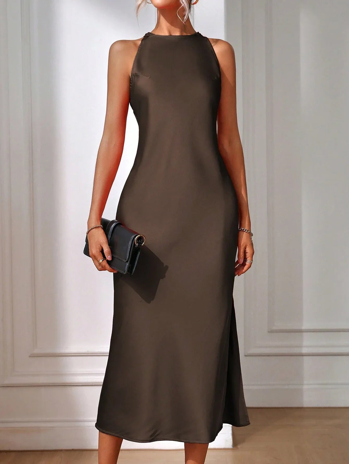 Robe longue sans manches Brielle