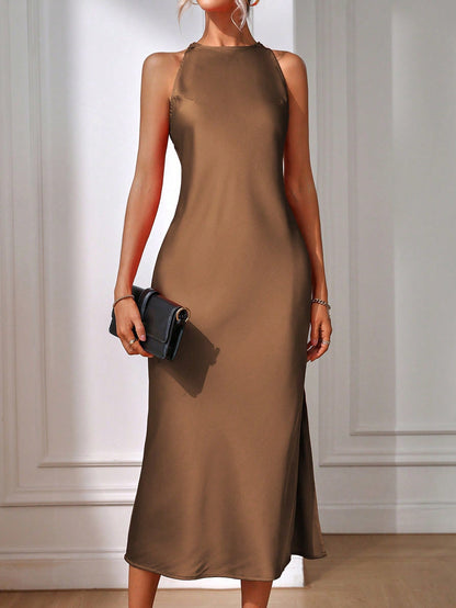 Robe longue sans manches Brielle