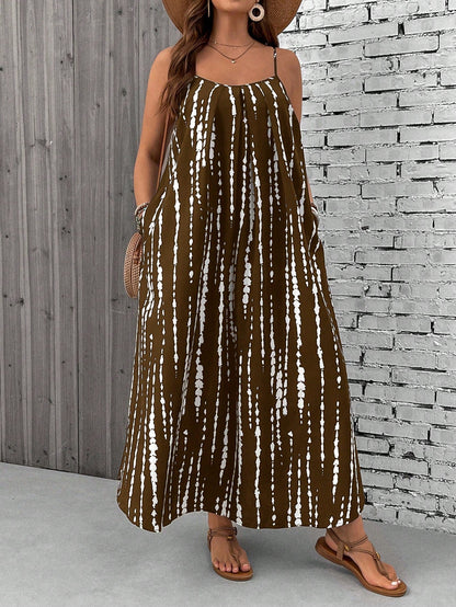 Paisley - Plus Size Boho Summer Maxi Dress