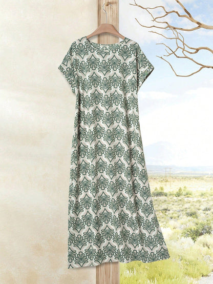 Stella - Casual Batwing Tunic Dress