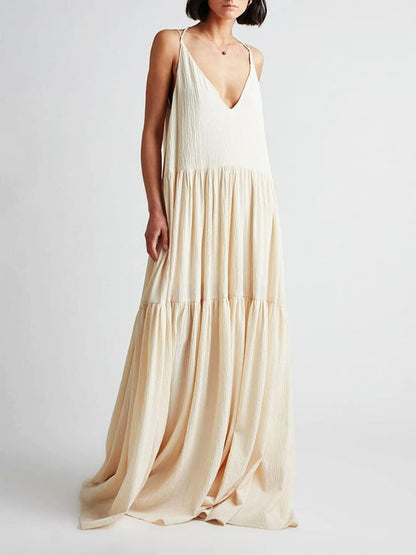 Evelyn - Sleeveless Maxi Sundress