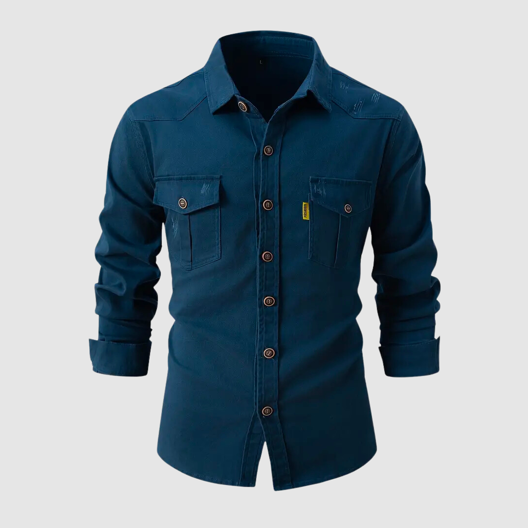 Ryan - Chemise décontractée en coton