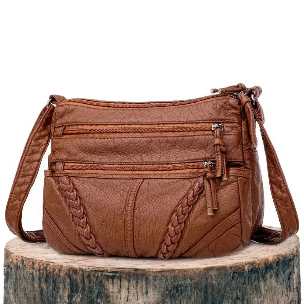 Catherine - Sac bandoulière en cuir végétalien