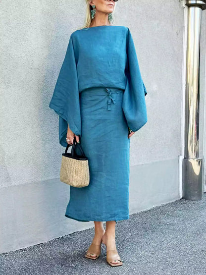 Gianna - Robe kimono midi