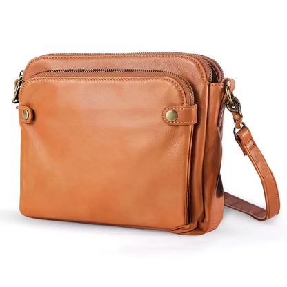 Anne - Sac bandoulière en cuir végétalien