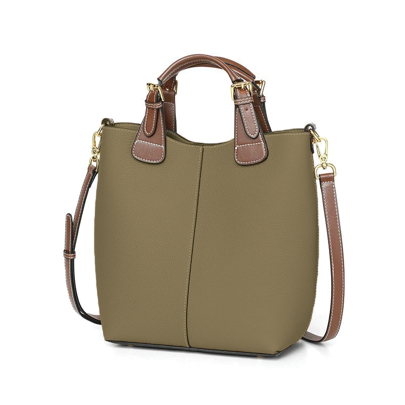 Sac cabas en cuir végétalien Stéphanie