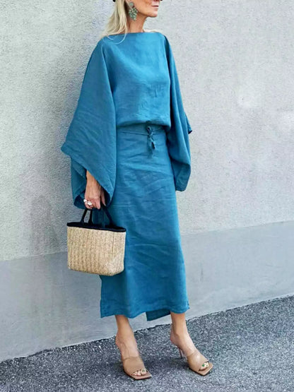 Gianna - Robe kimono midi