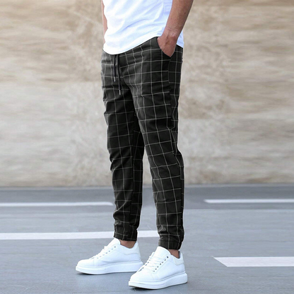Owen - Plaid Sweatpants