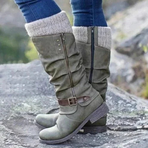 Teresa - Bottes hautes à boucle