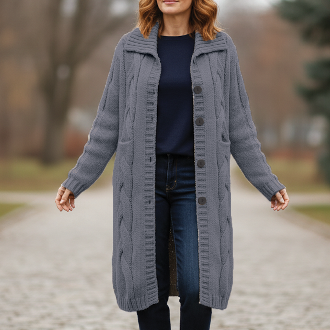Victoria - Manteau tricoté