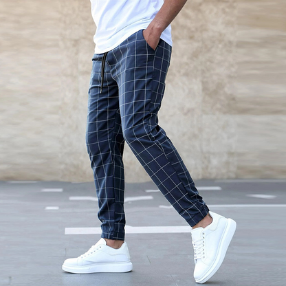Owen - Plaid Sweatpants