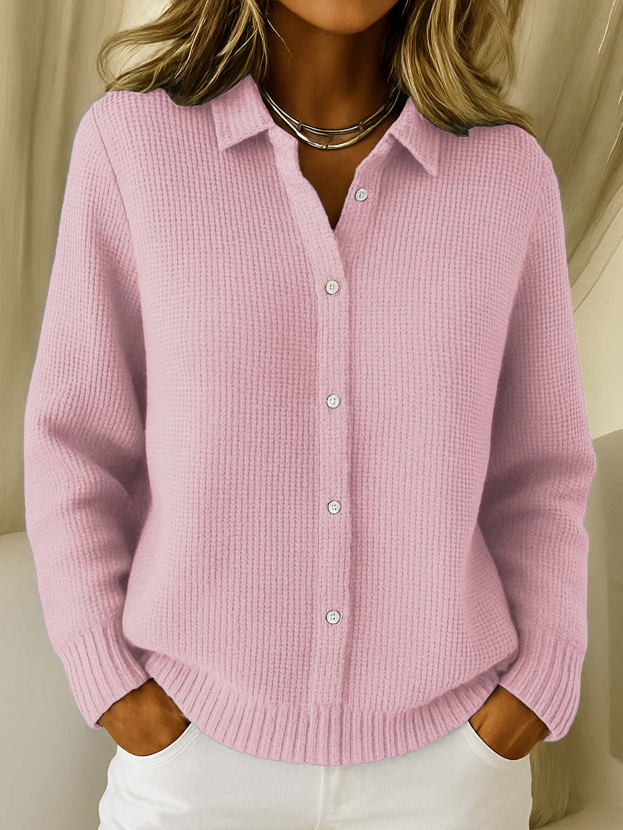 Elegant women's knitted blouse