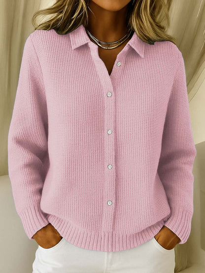 Elegant women's knitted blouse