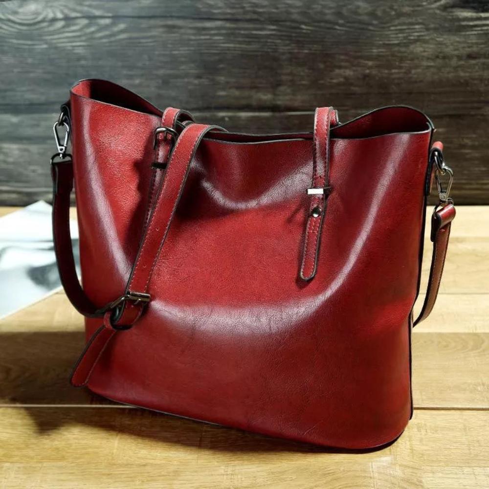 Sac fourre-tout Kathy en cuir végétalien