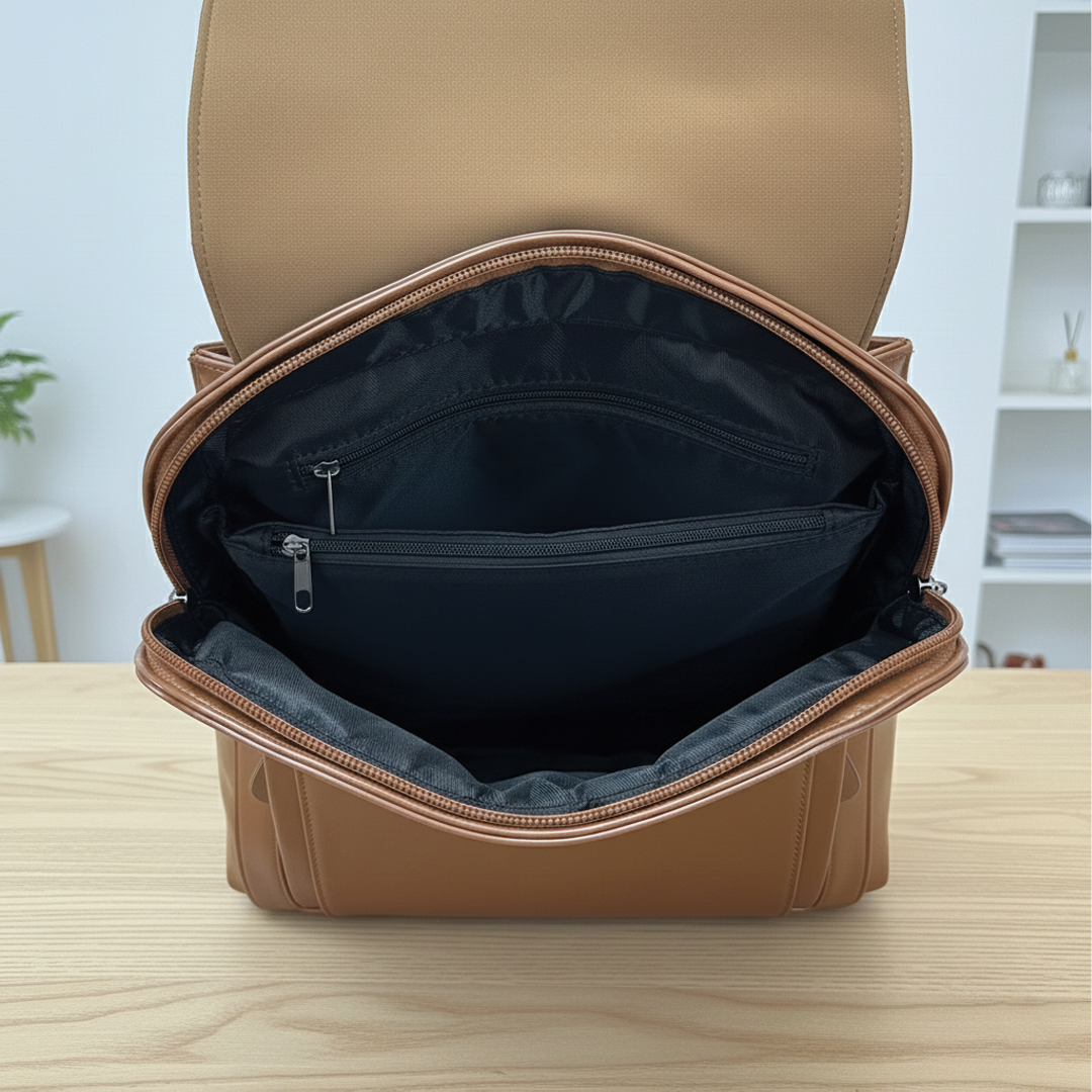 Emily - Sac à dos en cuir végétalien