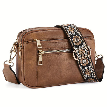 Christine - Sac bandoulière en cuir végétalien