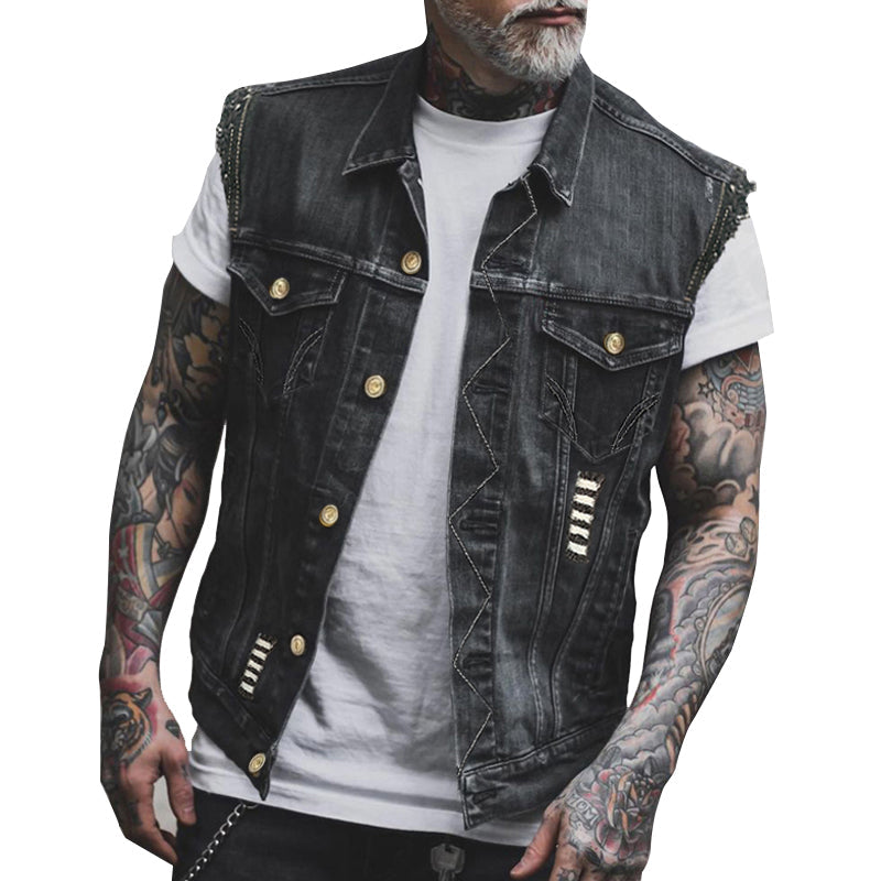 Josiah - Gilet en jean