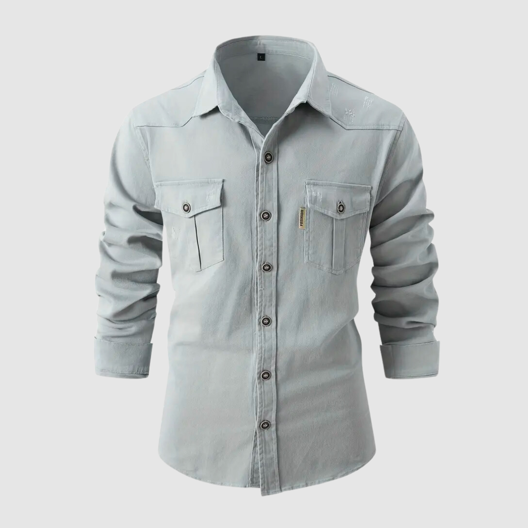 Ryan - Chemise décontractée en coton