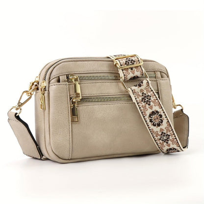 Christine - Sac bandoulière en cuir végétalien