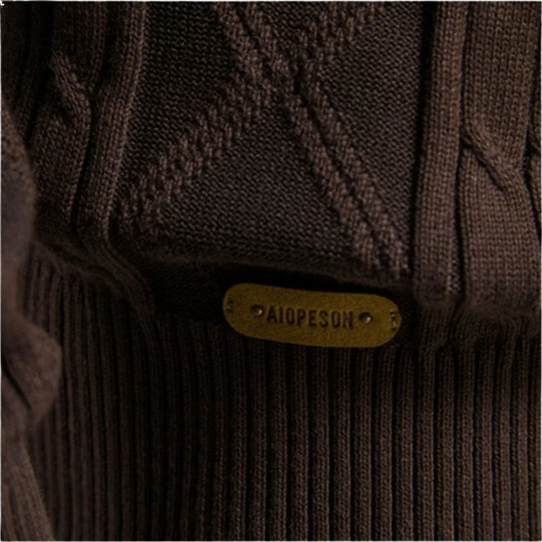 James - Gilet en maille à losanges