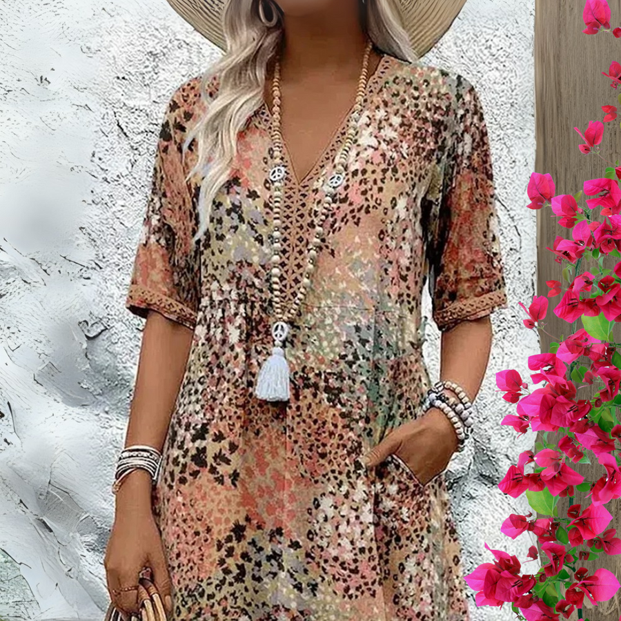 Naima – Dazzling spring dress